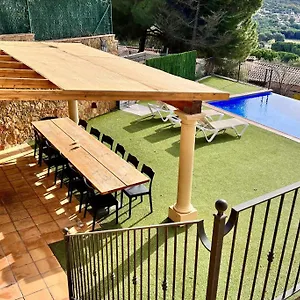 Casa Mas Ambros Con Piscina Desbordante Villa Calonge (Catalonia)